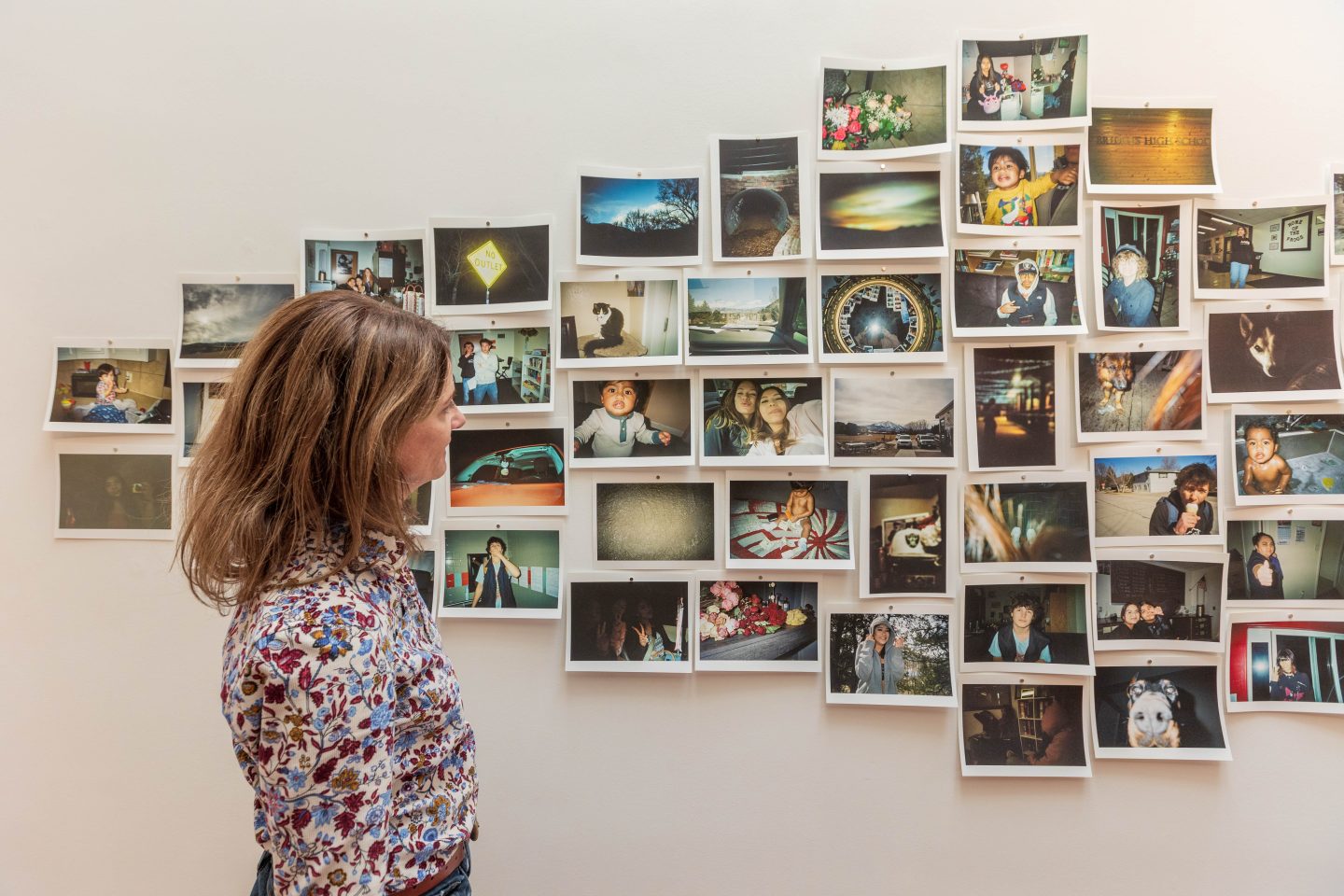 "The Gravel Underneath" exhibition in the Patton-Malott Gallery.