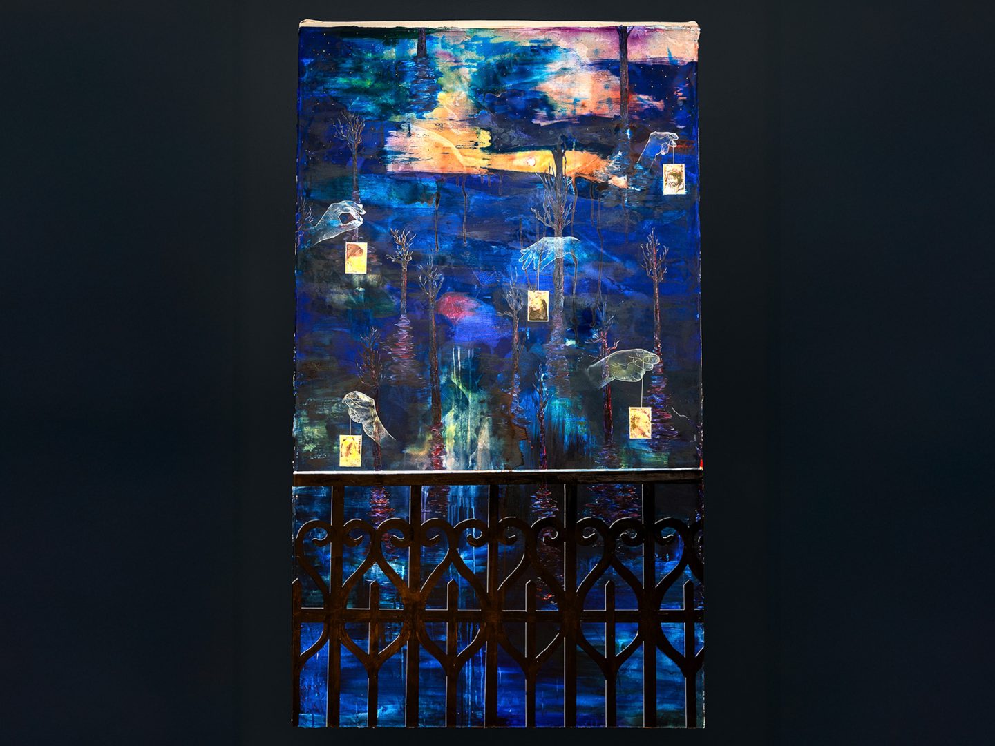 narrative drawing and painting workshop focused on symbolic imagery