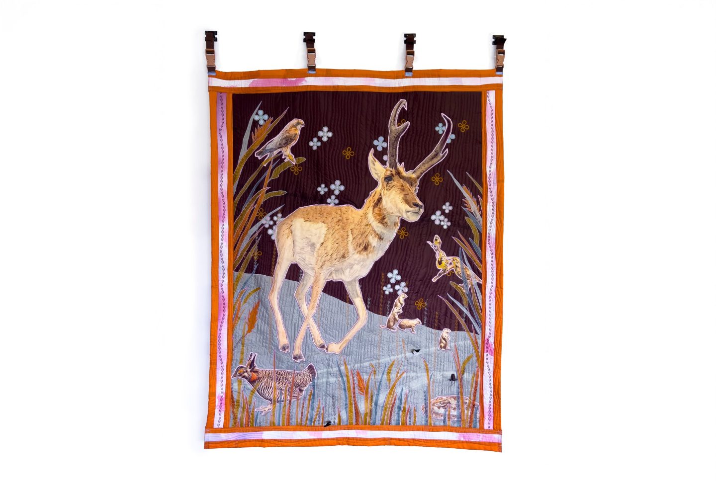 painterly quilt workshop exploring color, composition, and textile surfaces